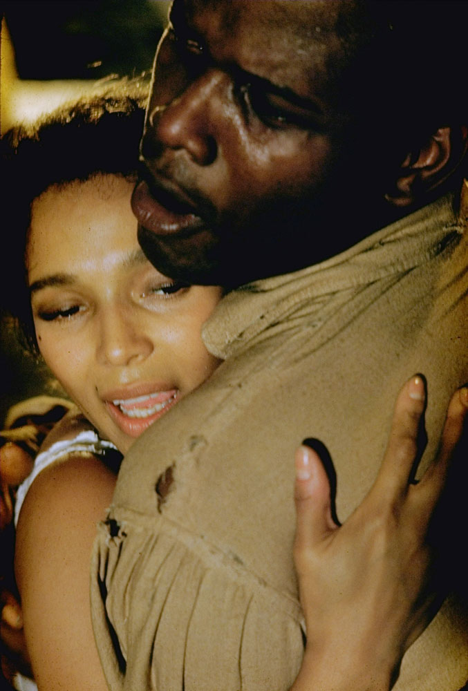 Dorothy Dandridge and Sidney Poitier