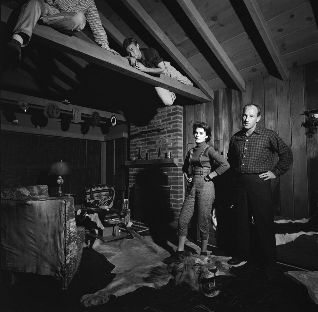 Natalie Wood (with Nick Adams and a partly hidden Dennis Hopper above), 1956.