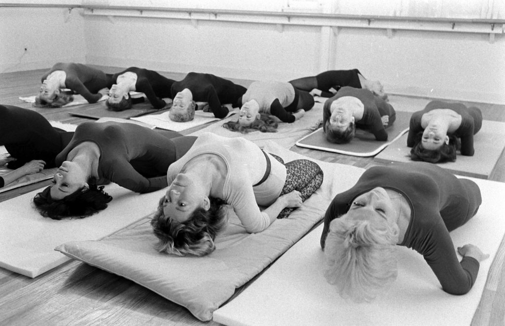 Vintage Yoga photo from LIFE magazine.