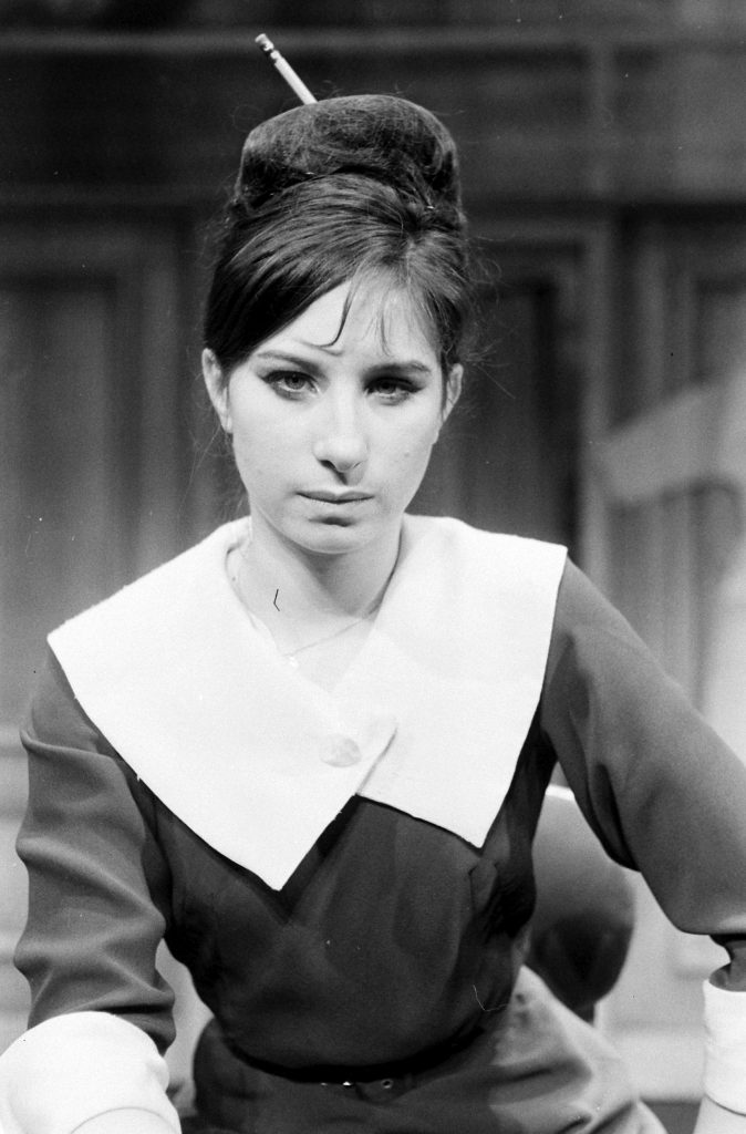 Barbra Streisand in the 1962 Broadway play I Can Get It For You Wholesale.