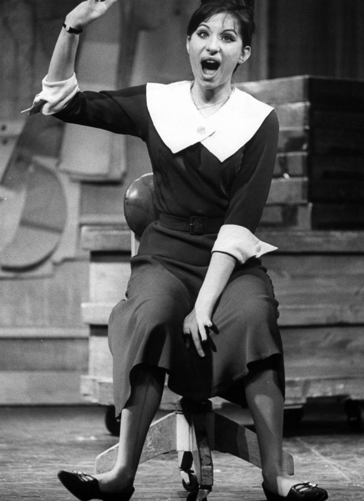 Barbra Streisand in the 1962 Broadway play I Can Get It For You Wholesale.