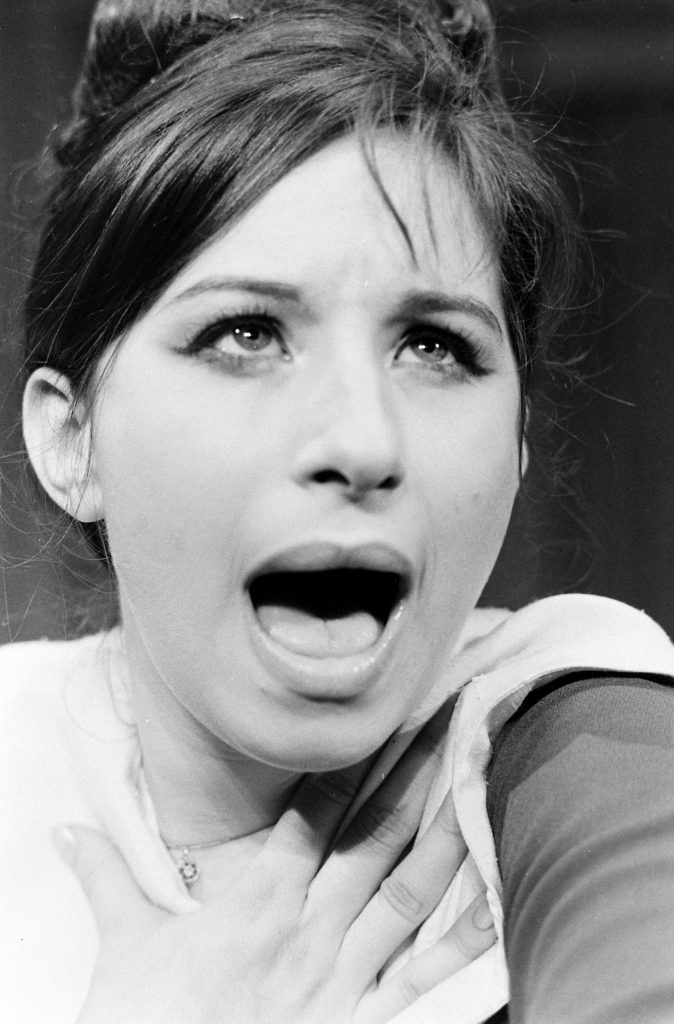 Barbra Streisand in the 1962 Broadway play I Can Get It For You Wholesale.