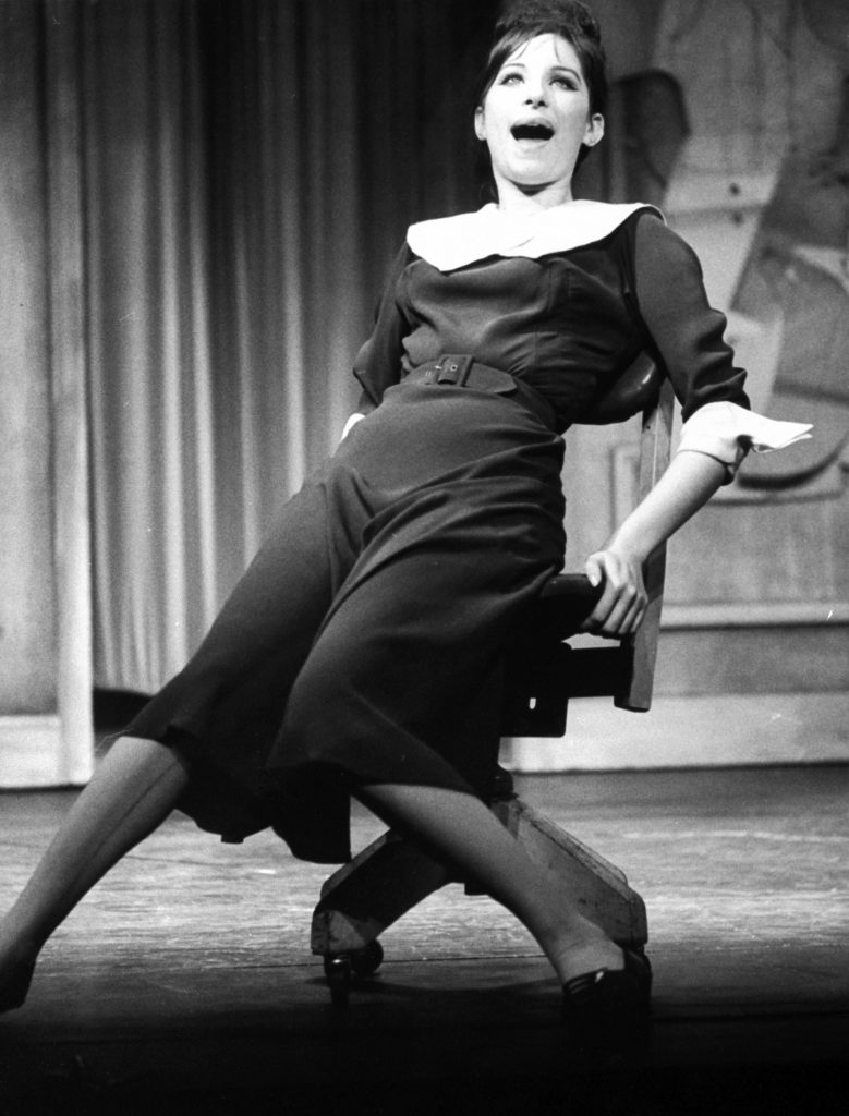 Barbra Streisand in the 1962 Broadway play I Can Get It For You Wholesale.