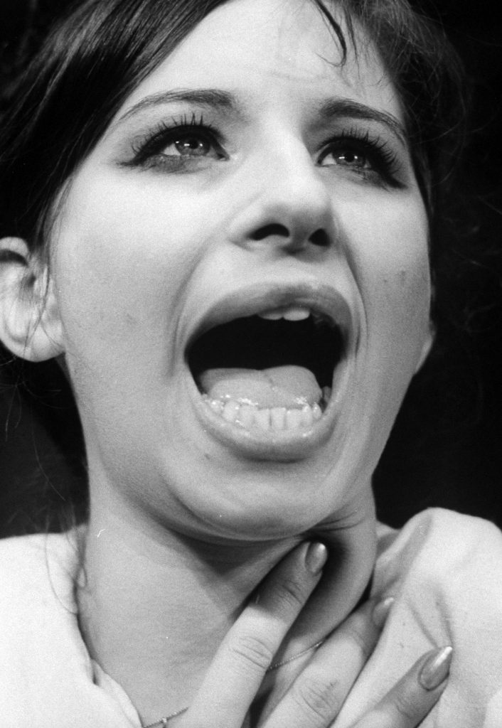 Barbra Streisand in the 1962 Broadway play I Can Get It For You Wholesale.
