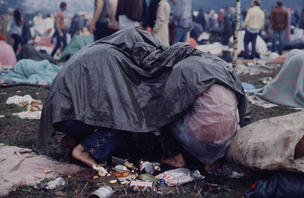 Woodstock Music & Art Fair, August 1969.