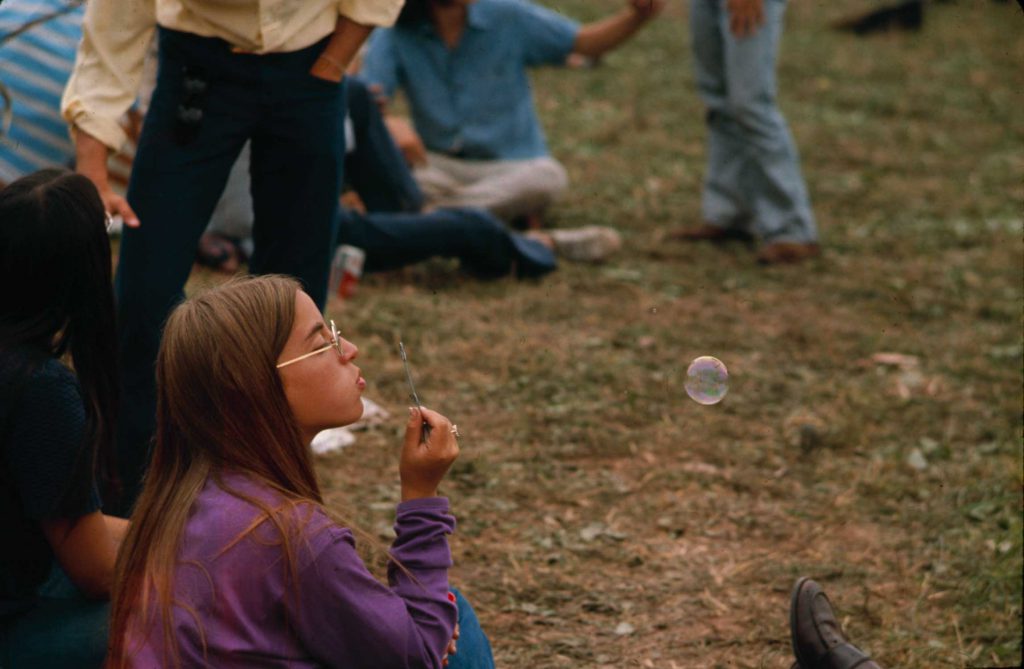 Woodstock Music & Art Fair, August 1969.