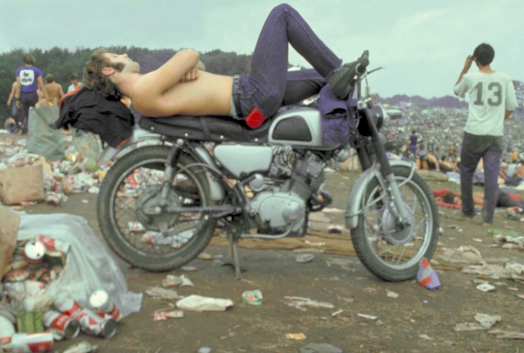 Woodstock Music & Art Fair, August 1969.