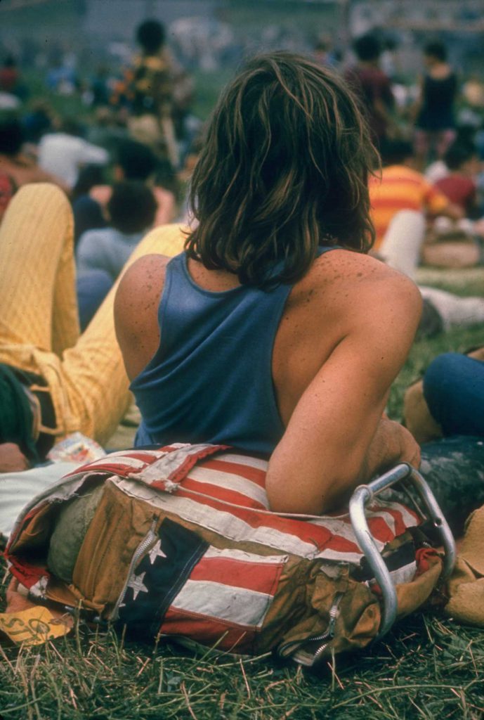 Woodstock Music & Art Fair, August 1969.